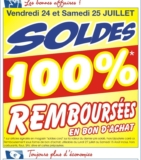 Local Cora Dijon : 100% remboursés sur les soldes les 24 et 25 juillet