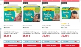 Bon plan couches avec 50% sur la carte de fidélité sur des mega pack pampers sur auchan.fr