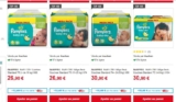Bon plan couches avec 50% sur la carte de fidélité sur des mega pack pampers sur auchan.fr