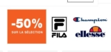 Courir : 50% de réduction Ellesse, Fila , Champions …