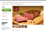 Bon plan Courtepaille : 50 pourcent de réduction sur les grillades … toujours dispo