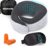 un kit de voyage ( coussin + masque  + bouchons d&rsquo;oreilles ) à moins de 10€ !