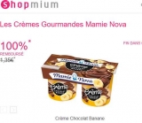 Gratuit : un pack de desserts creme gourmande mamie nova (shopmium)