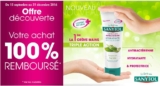 Gratuit : une creme pour les mains Sanytol 100% remboursée