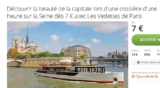 Croisiere sur la seine à moitié prix
