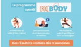 CROQ BODY , le Fitness en ligne de M6 – 60% de réduction