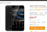 Smartphone pas cher : 66 € un smartphone 5.5 pouces, quad core , 2go de ram , 16go d&rsquo;espace de stockage