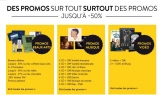 Cultura : de nombreuses promos en musique, jeux, livres …