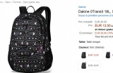 Sac à dos Dakine 18l à 12 euros