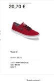Chaussures femmes Dc Shoes cuir à 20.7 euros port inclus