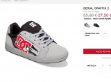 Chaussures Dc shoes enfants à 22 euros (en cuir) .. le 26 mai