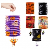 Décoration Halloween pas cheres : 9.74€ la toile d&rsquo;araignée , 7.79€ le lot de lampions