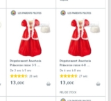 Des jolis deguisements pour filles entre 11 – 13 euros port inclus