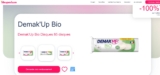 Gratuit : disques demaquillant Demak&rsquo;Up Bio 100% remboursés