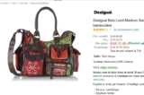 Bonne affaire Sac Desigual à 31 euros