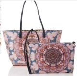 29.4€ le Set de deux sacs DESIGUAL CAPRI AFRO DE