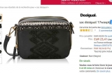 Pas cher: 23€  le Sac Desigual Jasper Lila