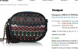 Bonne affaire : sac bandouliere Desigual Lisboa eternal à 20.9€  (45 chez zalando)