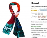 Foulard desigual en vente flash à moins de 14 euros
