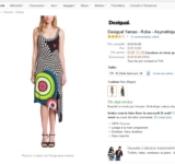 Robe desigual pas chère à 21 euros .. le 25 aout