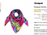 Bonne affaire écharpes et foulards Desigual pour filles (et femmes) autour de 15€
