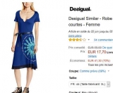 Bonne affaire robe Desigual pour femmes à moins de 17€ (voire meme moins de 16)