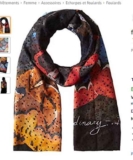 Bon prix foulard Desigual Winter Stripes à moins de 17€