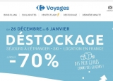 Bon plan vacances : destockage sur voyage carrefour sur séjours, locations