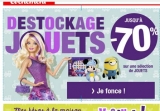 Destockage Jouets chez auchan.fr …jusqu&rsquo;à 70 pourcent