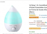 Super affaire : diffuseur huiles essentielles 1.3 litres à 14€