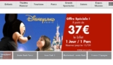 Promo billets disneyland paris : 1 jour / 1 parc à partir de 37 euros