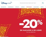 Bon plan DisneyStore : 20 pourcent de remise jusqu&rsquo;au 29 mai