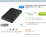 Bon plan disque dur externe 2to : 85 euros port inclus