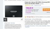 Super affaire disque ssd 500go qui revient à moins de 135 euros … le 23 avril