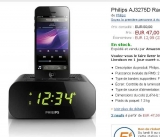 Radio Reveil dock Iphone5 / Ipod Touch 5 à 42 euros contre pas loin de 60 généralement
