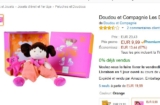 Doudou Les Demoiselles Graffitis à moitié prix à moins de 10 euros