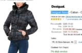 Bonne affaire desigual : la doudoune alena à 61 euros (le double ailleurs)