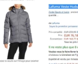 Doudoune Lafuma Hudson pour femmes à 70 – 76€