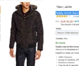 Super prix : Doudoune hommes Teddy Smith Barnabe à 30€ ( entre 80 – 120 ailleurs)