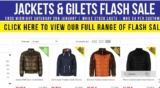 Doudounes et vestes pas chères sur sportdirect ( pepe jeans, puma, everlast , oneill …)