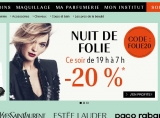 offre parfum : 20 pourcent de remise sur douglas parfumerie à partir de 19h le 28 janvier