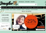 25 pourcent sur les articles de maquillage sur le site douglas