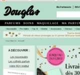 Douglas parfumerie : 20% de remise du 21/11 à 19 heures jusqu&rsquo;au 22/11 à 7 heures .. livraison gratuite à  partir de 30 euros