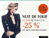 25 pourcents de remise sur douglas parfumerie le 12/12 à partir de 19 heures