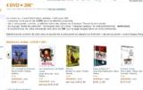 4 dvd pour 20 euros sur amazon