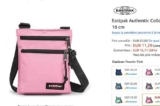 Sacoche bandouliere EASTPAK Rusher 1.5 litres à 11.2€