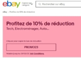 Ebay : code de réduction de 10% sur des milliers d&rsquo;articles