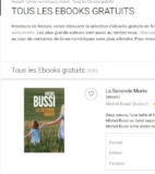 Gratuits : 500 livres au format numérique sur le site de la FNAC