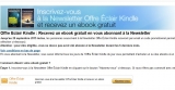 Un roman au format ebook gratuit pour une inscription à la newsletter kindle