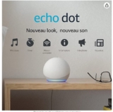 Lot de 2 enceintes Amazon Echo Dot 4 à 37€ seulement !